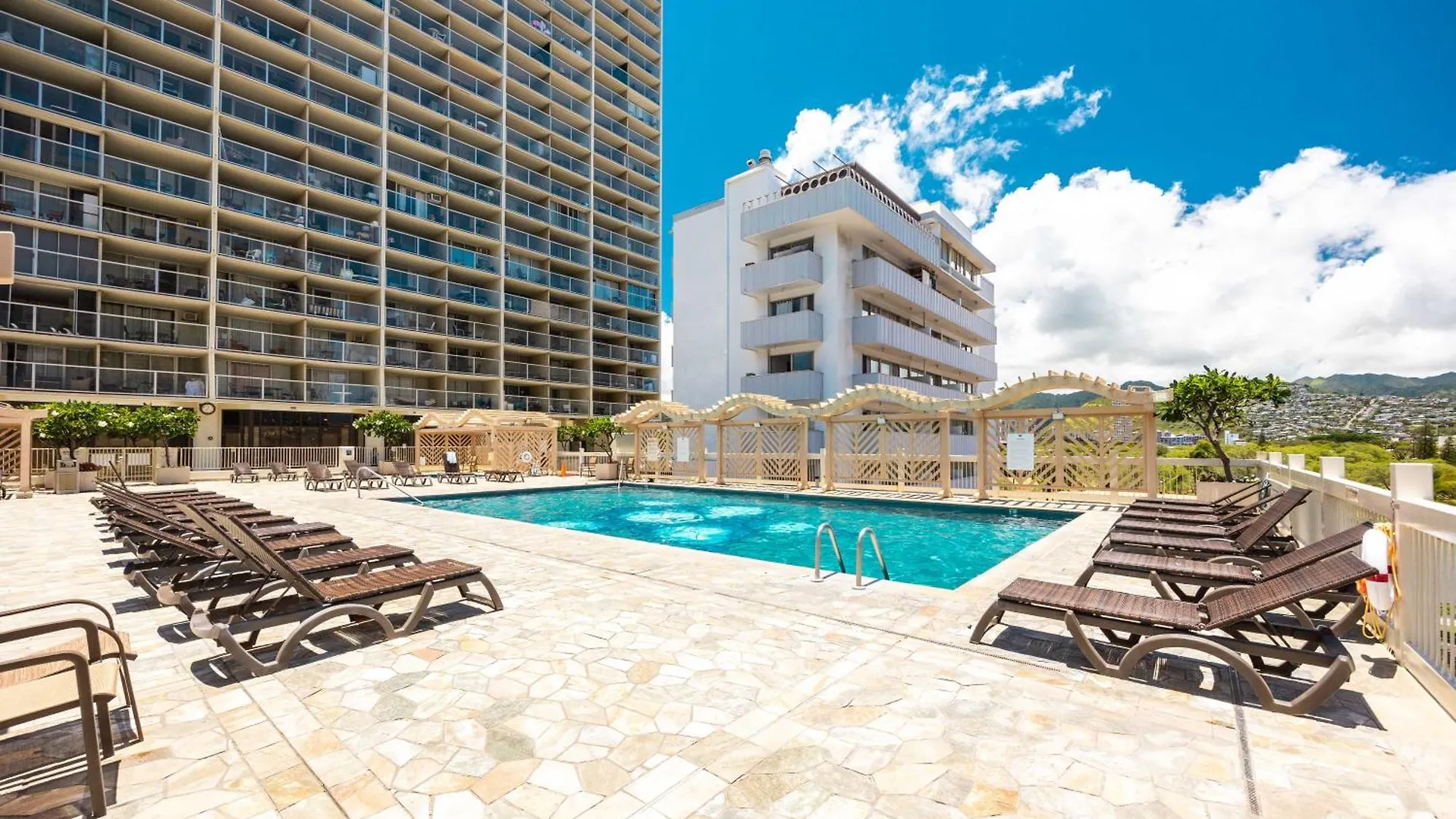 Lejlighed Stylish Island Colony Studio With Pool & Near Waikiki Beach! Honolulu